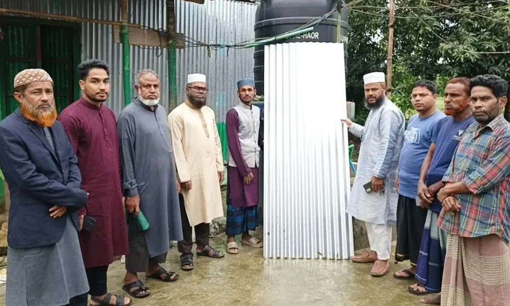 খিত্তারগাঁওয়ে অসহায় পরিবারের পাশে জামায়াত,