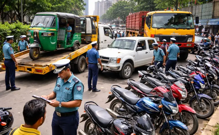 সিলেটে ২৪ ঘণ্টায় ১০২ যান আটক, ৮১টিতে মামলা সিলেটে ২৪ ঘণ্টায় ১০২ যান আটক, ৮১টিতে মামলা