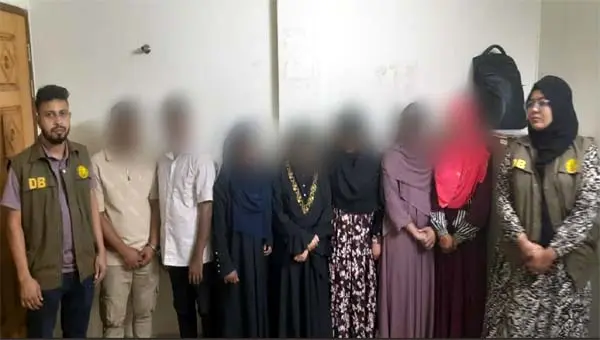 সিলেটে ৭ তরুণ-তরুণী আটক, হোটেল সিলগালা