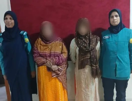 শাহজালাল মাজারে ইবাদতখানা থেকে দুই নারী গ্রেফতার