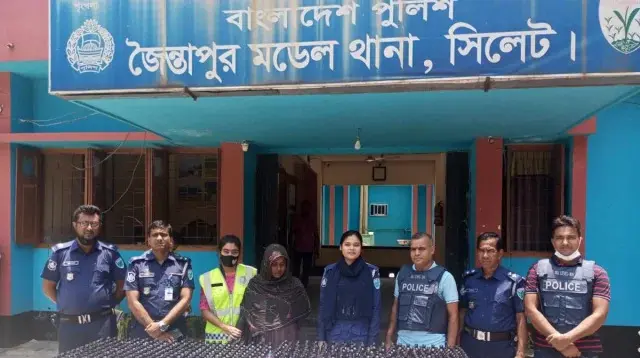 জৈন্তাপুরে ফেন্সিডিলসহ ‘ফেন্সি শামীম’ গ্রেফতার