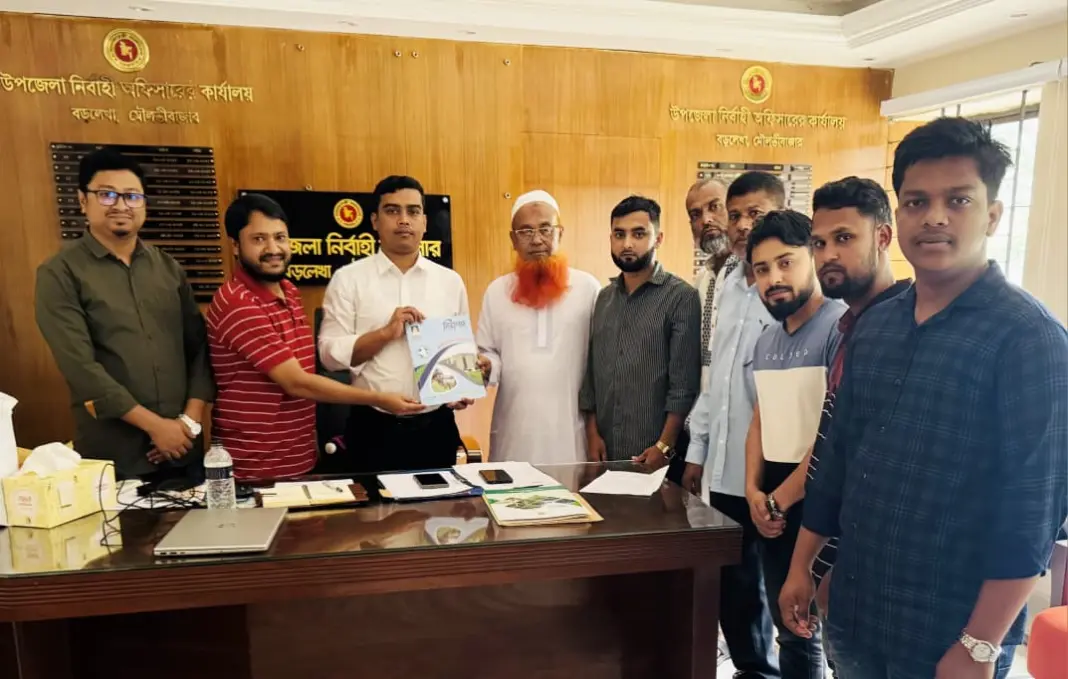 বড়লেখার নবাগত উপজেলা নির্বাহী কর্মকর্তা (ইউএনও) মাহবুব আলম মাহবুবের সঙ্গে সৌজন্য সাক্ষাৎ ও মতবিনিময় করেছে জাতীয় সামাজিক-স্বেচ্ছাসেবী সংগঠন নিরাপদ সড়ক চাই (নিসচা) বড়লেখা উপজেলা শাখার নেতৃবৃন্দ।