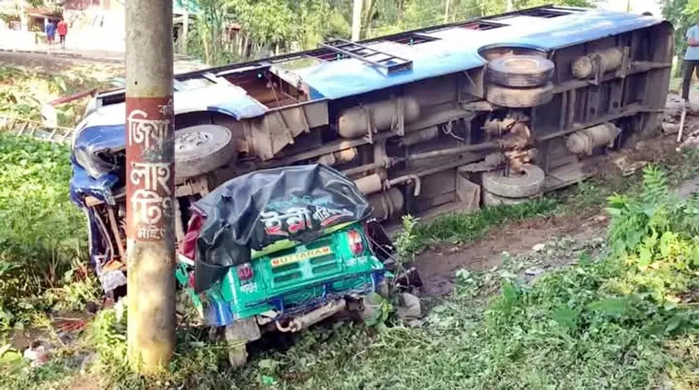 সিলেট-সুনামগঞ্জে দুর্ঘটনায় মারা যাওয়া ৬ জনের মধ্যে ৪ জনই একই পরিবারের