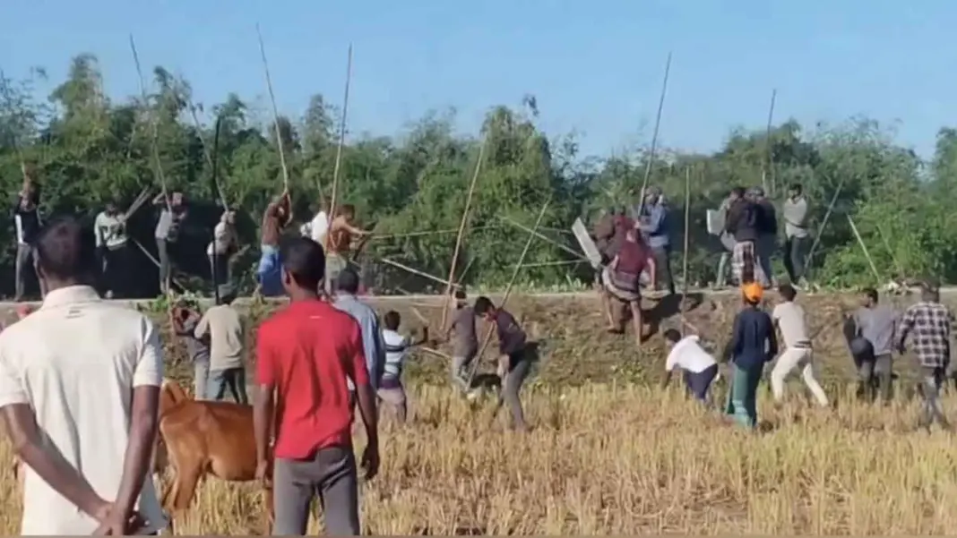 ছাতকে দুই গ্রামে সংঘর্ষে রণক্ষেত্র জাউয়া বাজার