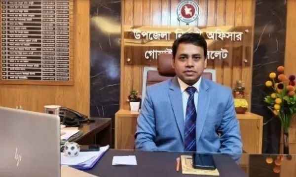 প্রাথমিক শিক্ষায় সিলেটের শ্রেষ্ঠ ইউএনও রতন কুমার অধিকারী