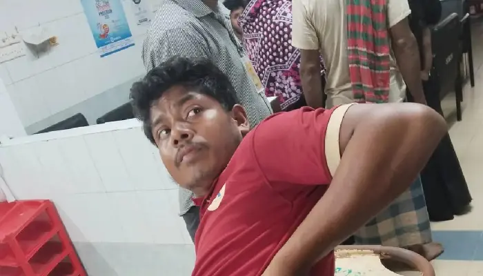 ওসমানী বিমানবন্দরে আনসারের গুলিতে কর্মী আহত