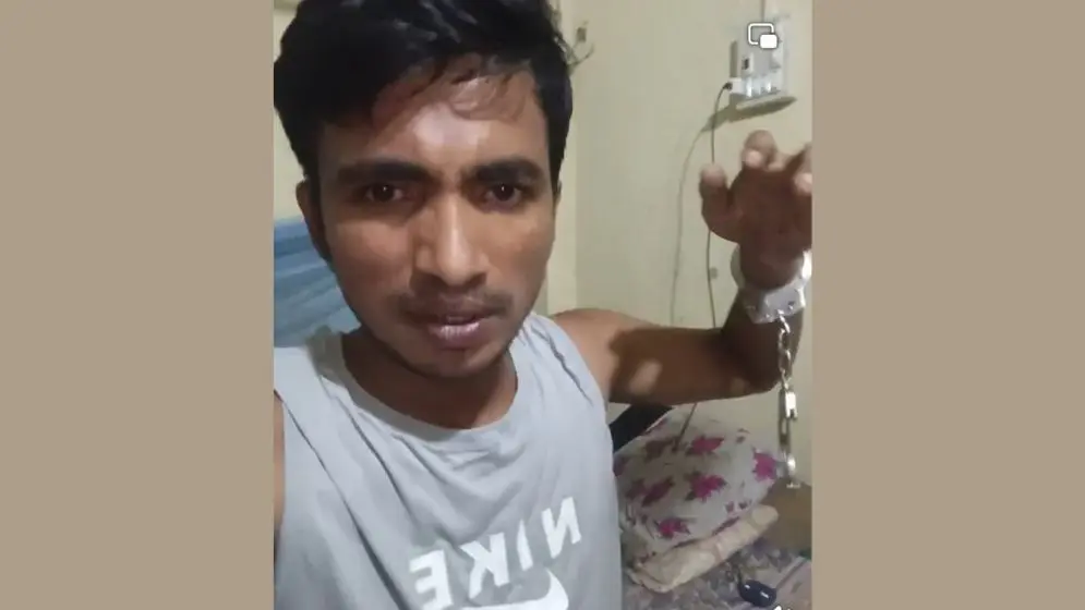 সুনামগঞ্জে পুলিশের হাত থেকে আসামি পালিয়ে ফেসবুকে লাইভ