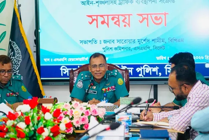 জন্মাষ্টমীতে নিরাপত্তায় সজাগ থাকবে সিলেট পুলিশ
