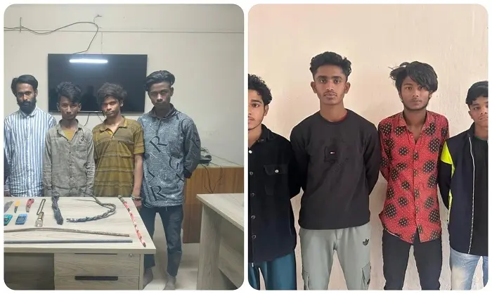 সিলেটে কিশোর গ্যাংবিরোধী অভিযানে আটক ৬১