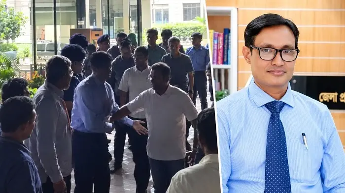 প্রধানমন্ত্রীকে জড়িয়ে ধরার চেষ্টা, প্রত্যাহার কমিশনার প্রধানমন্ত্রীকে জড়িয়ে ধরার চেষ্টা, প্রত্যাহার কমিশনার